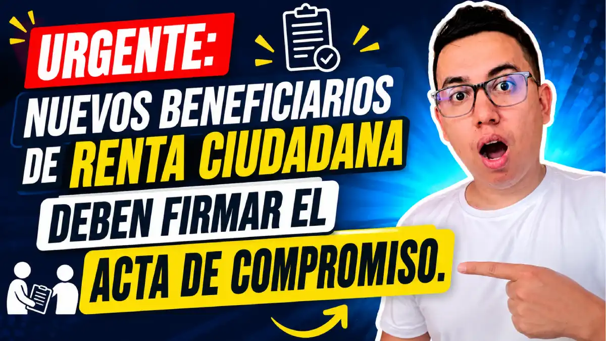 Firmar el Acta de Compromiso
