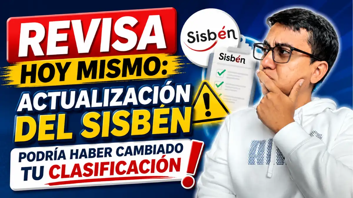 actualización del Sisbén