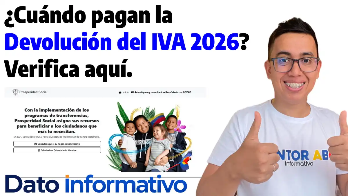 Cuándo pagan la Devolución del IVA 2026