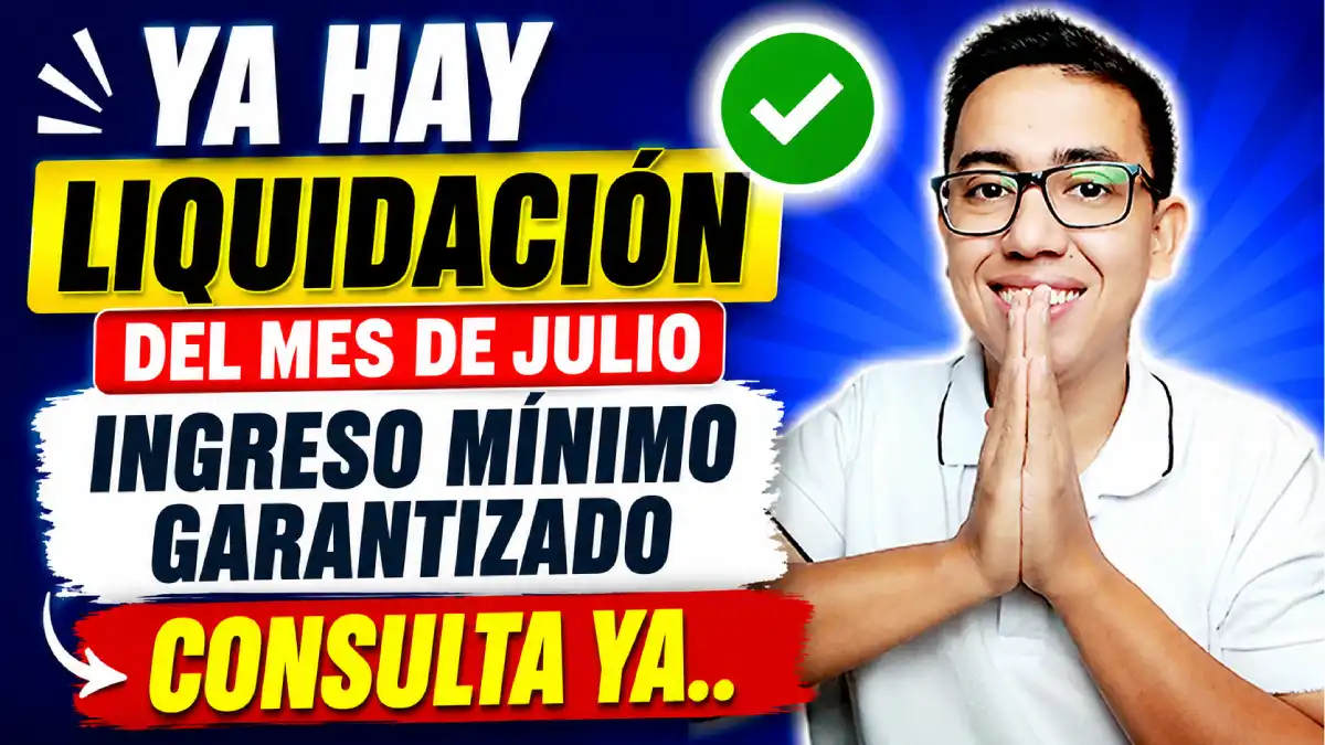 liquidación del mes de julio