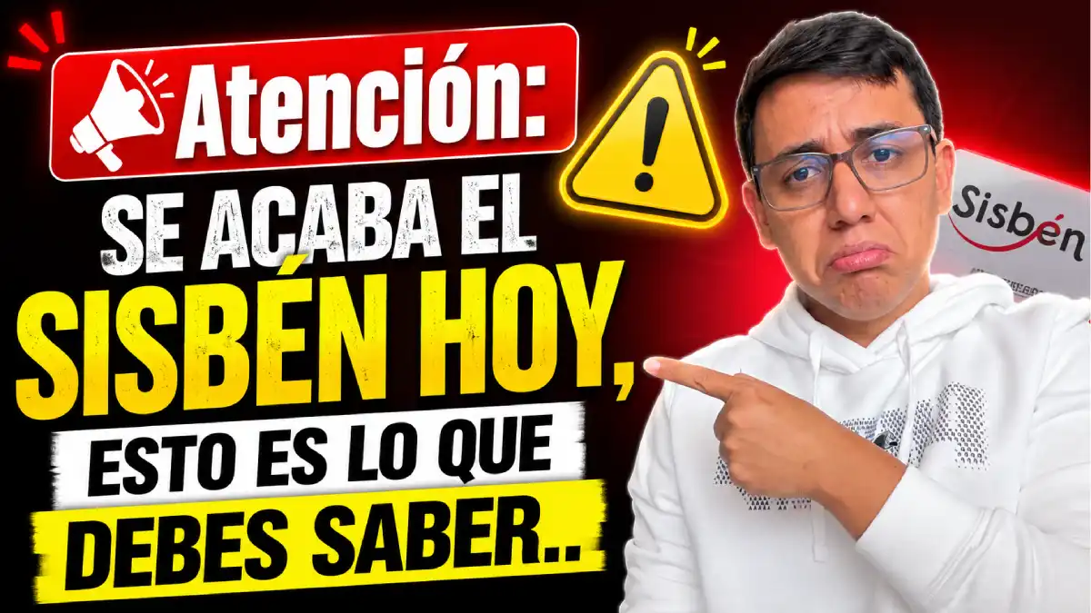 Se acaba el Sisbén
